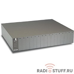 D-Link DMC-1000/A3A PROJ Шасси для конвертеров 16 слотов, 19"