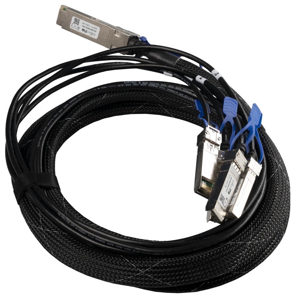 Кабель прямого подключения QSFP28 to 4x SFP28 MikroTik XQ+BC0003-XS+