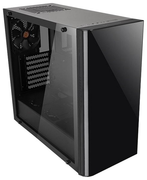 Корпус Tt View 21 TG [CA-1I3-00M1WN-00] ATX / win / black / no PSU / Tempered Glass